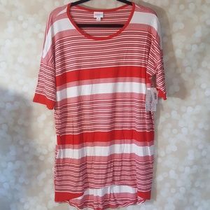 Bnwt Lularoe Irma tunic soft rayon spandex small